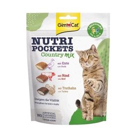 GimCat 150 gr Nutripockets Country Mix Multivitaminli Kedi Ödül Maması