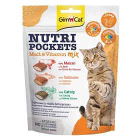 GimCat 150 gr Nutripockets Malt ve Multivitamin Kedi Ödül Maması