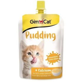 GimCat 150 gr Sütlü Kalsiyum İlaveli Kedi Ödül Pudingi