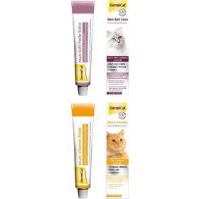 Gimcat 20 gr Kedi Malt Macunu ve 20 gr 2'li Set Multivitamin