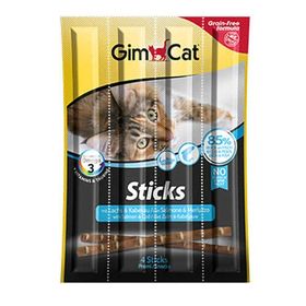 GimCat 20 gr Sticks Morina Balıklı ve Somonlu Kedi Ödül Çubuğu