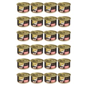 GimCat 24x70 gr Shinycat Tavuklu Konserve Yavru Kedi Maması