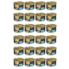 GimCat 24x70 gr Shinycat Tuna Balıklı Konserve Yavru Kedi Maması
