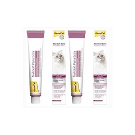 GimCat 2x100 gr Malt Soft Extra Tüy Yumaği Artıran Kedi Macunu