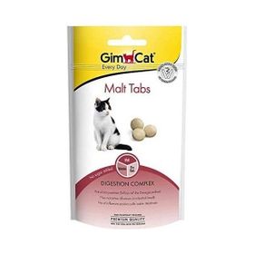 GimCat 2x40 gr Malt Tabs Şekersiz Kedi Ödül Tableti