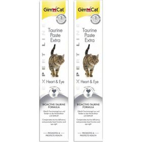 GimCat 2x50 gr Kalp ve Göz Sağlığı Destekleyici Taurinli Kedi Macunu