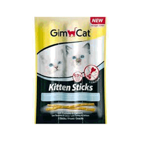 GimCat 3X3 gr Sticks Kitten Hindili Mayali Yavru Kedi Ödül Çubuklari