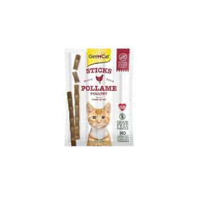 GimCat 4x20 GR Sticks Tavuklu Ve Ciğerli Kedi Ödül Çubukları