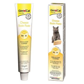 GimCat 50 gr Biyotinli ve Peynirli Güzellik Kedi Malt Macunu