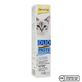 GimCat 50 gr Duo Paste Multi-Vitamin Kedi Macunu