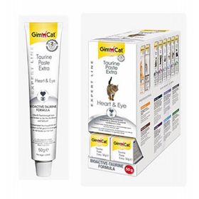 GimCat 50 gr Expert Line Yavru-Yetişkin Kardiyo Sistem Destekleyici Görme Fonksiyonu Destekleyici Multi Vitamin Macun
