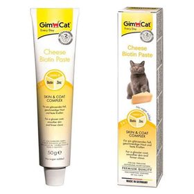GimCat 50 gr Sağlıklı Tüy Gelşimi için Cheese Biotin Paste