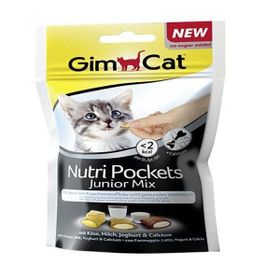 GimCat 60 gr Nutri Pockets Junior Mix Yavru Kedi Ödülü