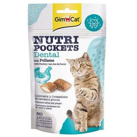 GimCat 60 gr Nutripockets Dental Diş Sağlığı için Kedi Ödül Tableti
