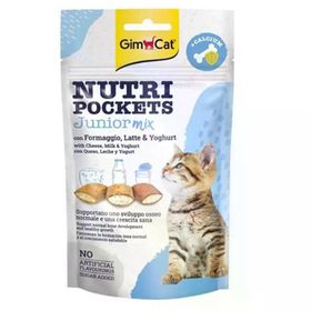 GimCat 60 gr Nutripockets Junior Calcium Mix Kedi Ödülü