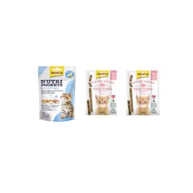 GimCat 60 gr Nutripockets Junior Calcium Mix Kedi Ödülü