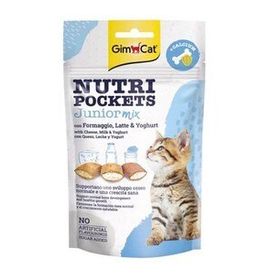 GimCat 60 gr Nutripockets Junior Calcium Mix Kedi Ödülü