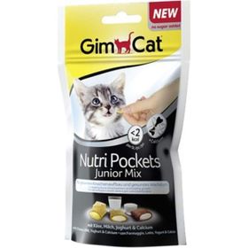 GimCat 60 gr Nutripockets Mix Yavru Kedi Ödülü