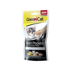 GimCat 60 gr Nutripockets Mix Yavru Kedi Ödülü