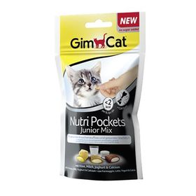 GimCat 60 gr Nutripockets Mix Yavru Kedi Ödülü