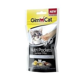 GimCat 60 gr Nutripockets Mix Yavru Kedi Ödülü
