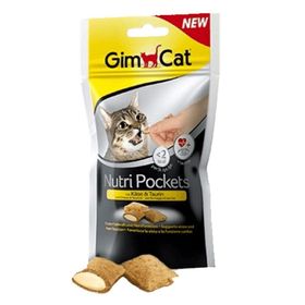 GimCat 60 gr Nutripockets Peynir Taurin Kedi Ödülü