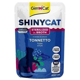GimCat 70 gr Shinycat Pouch Kısırlaştırılmış Ton Balıklı Yaş Kedi Maması