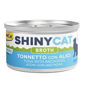 GimCat 70 gr Shinycat Sos İçinde Ançüezli Ton Balığı Kedi Konserve Maması