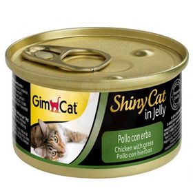 GimCat 70 gr Shinycat Sos İçinde Tavuklu Kedi Konserve Maması