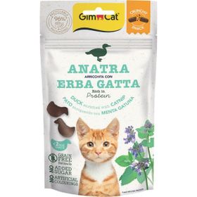 GimCat Crunchy 50 gr Ördekli ve Catnipli Kedi Ödül Maması