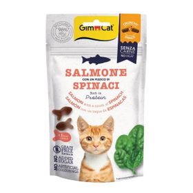 GimCat Crunchy 50 GR Somonlu ve Ispanaklı Kedi Ödül Maması