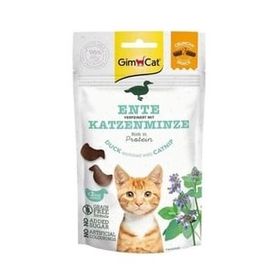 GimCat Crunchy Snacks 50 gr Ördekli ve Kedi Naneli Tahılsız Kedi Ödül Maması