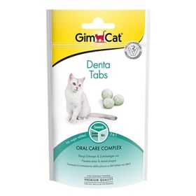 GimCat Denta Ağız ve Diş Sağlığı için Şekersiz 40 gr Kedi Ödül Tableti