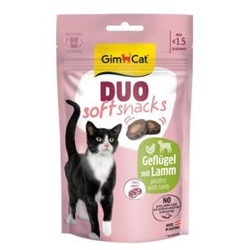 GimCat Duo Soft Shacks Kuzulu ve Kümes Hayvanlı 50 gr Kedi Ödül Maması