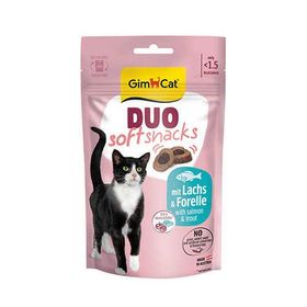 GimCat Duo Soft Shacks Somon ve Alabalıklı 50 gr Kedi Ödül Maması