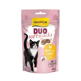 GimCat Duo Soft Shacks Tavuklu ve Ciğerli 50 gr Kedi Ödül Maması