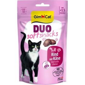 GimCat Duo Soft Snacks Beef with Cheese 50 gr Kedi Ödülü