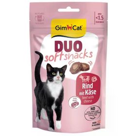 GimCat Duo Soft Snacks Beef with Cheese 50 gr Kedi Ödülü