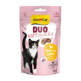 GimCat Duo Soft Snacks Chicken with Liver 50 gr Kedi Ödülü