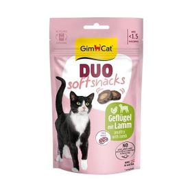 GimCat Duo Soft Snacks Poultry with Lamb 50 gr Kedi Ödülü