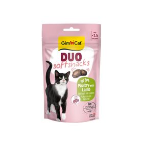 GimCat Duo Soft Snacks Poultry with Lamb 50 gr Kedi Ödülü