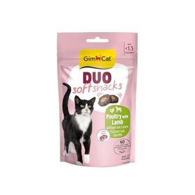GimCat Duo Soft Snacks Poultry with Lamb 50 gr Kedi Ödülü