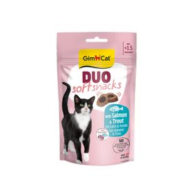 GimCat Duo Soft Snacks with Salmon & Trout 50 gr Kedi Ödülü