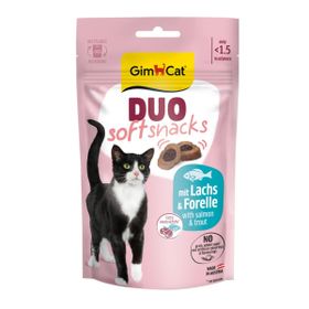 GimCat Duo Soft Snacks with Salmon & Trout 50 gr Kedi Ödülü