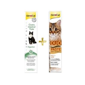 GimCat Gastro Paste 50 gr Kedi Macunu + Duo Paste Peynirli 50 gr Kedi Macunu