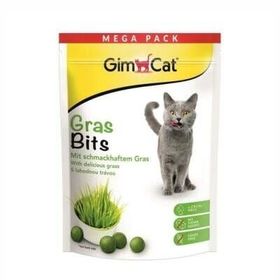 GimCat Gras-Bits 425 gr Çimen Aromalı Sindirim Sistemi Destekleyici Şekersiz Kedi Ödül Maması