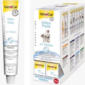 GimCat Kitten Paste Calsium 2x50 gr Yavru Kediler İçin Vitamin Macunu