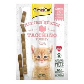 GimCat Kitten Sticks 3x3 gr Hindili Yavru Kedi Ödül Çubukları