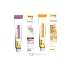 GimCat Malt Soft Extra 100 gr Pasta + Multi-Vitamin 100 gr Kedi Macunu