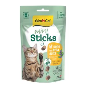 GimCat Mini Sticks 50 gr Tavuklu ve Catnipli Kedi Ödül Maması